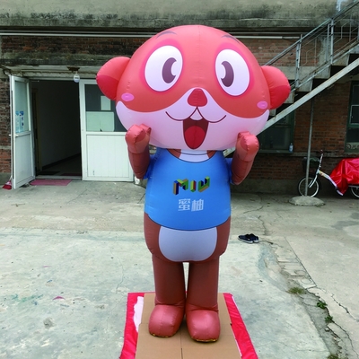 Oxford Gigante Inflable Teddy Bear Mascota Traje personalizado