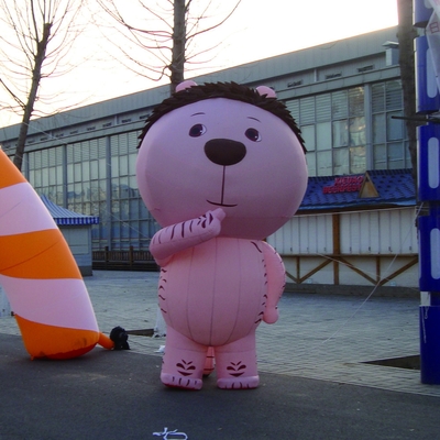 Oxford Gigante Inflable Teddy Bear Mascota Traje personalizado