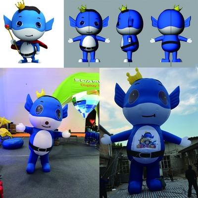 Publicidad en 3D Balón inflable Mascota inflable animal personalizada