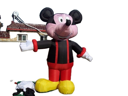 Material de PVC inflables personalizado de dibujos animados tamaño 5m para actividades al aire libre