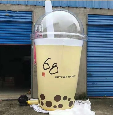 Publicidad botella inflable gigante personalizada tamaño 3m para bodas