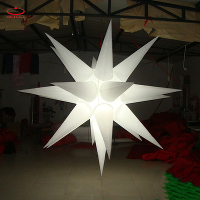 OEM inflables luz LED inflables decoración de flores con luces
