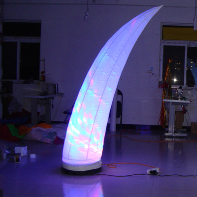 OEM inflables luz LED inflables decoración de flores con luces