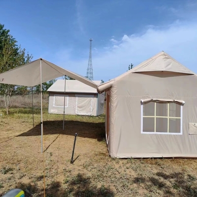 Venta al por mayor de tiendas de aire inflables personalizadas para 8 personas tiendas de campamento para exteriores portátiles