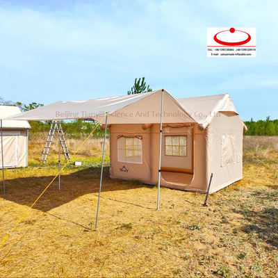 Venta caliente de carpa de campamento de aire inalámbrico portátil para el exterior carpa de campamento de aire inalámbrico espeso para el campamento