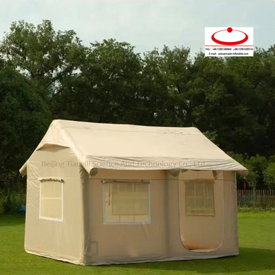 Venta caliente de carpa de campamento de aire inalámbrico portátil para el exterior carpa de campamento de aire inalámbrico espeso para el campamento