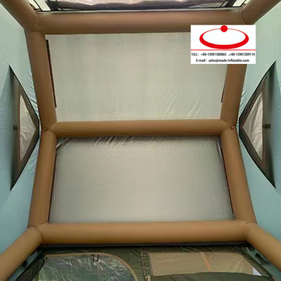 Mejor precio 8 personas Gran carpa neumática a prueba de agua aire al aire libre inflables Césped árabe tienda de campamento en venta