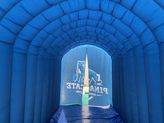 Fabricante personalizar LED Y LOGO carpas de aire inflables camping exterior PVC material impermeable para la fiesta