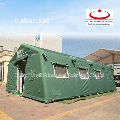 OEM/ODM Gran Conveniente de alta calidad para acampar al aire libre Tienda Inflable Verde