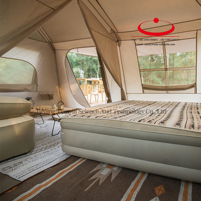 China proveedor de colores personalizados impermeables al aire libre inflables tiendas de campamento de campamento al aire libre