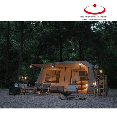 China proveedor de colores personalizados impermeables al aire libre inflables tiendas de campamento de campamento al aire libre
