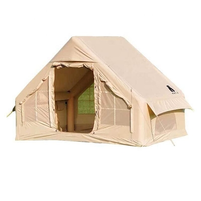 2023 Personalizado 2-3 Personas Tienda de campamento familiar impermeable Casa inflable Aire al aire libre Tienda de campamento inflable
