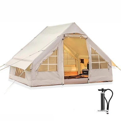 Campamento al aire libre Casa inflable Tienda de lona o tiendas de campaña de la familia de Oxford para 3-4 personas