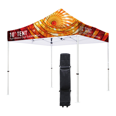 Tienda plegable de aluminio hexagonal de 10 pies para exteriores Estructura Tienda utilizada para exposiciones comerciales para eventos comerciales