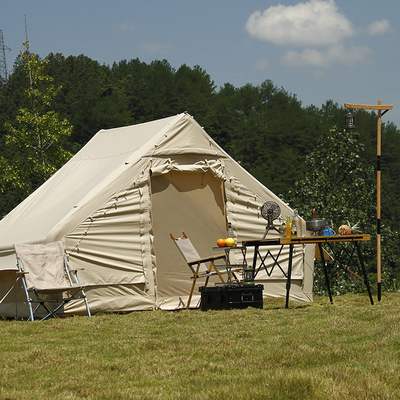 Tienda de campamento de aire libre inflable impermeable de tela de Oxford