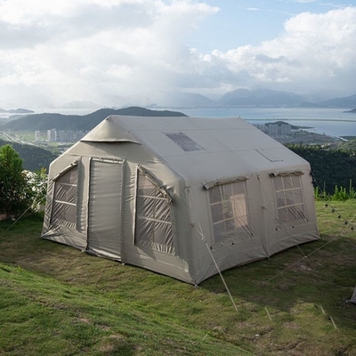 Tienda de campamento de aire libre inflable impermeable de tela de Oxford
