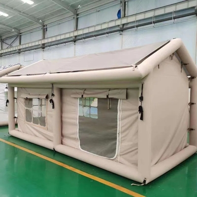 Cuatro temporadas inflables carpa de campamento portátil doble capa plegable