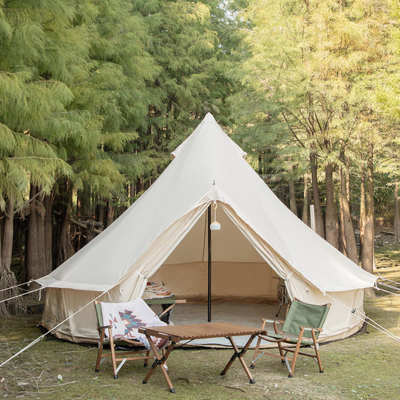 Cuatro temporadas inflables carpa de campamento portátil doble capa plegable