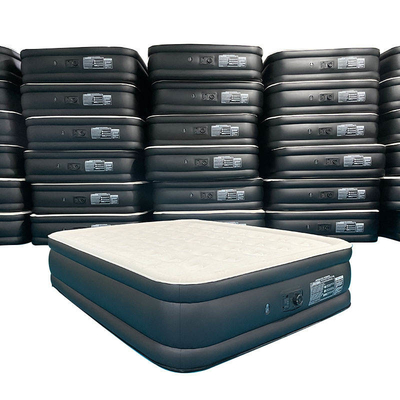 precio al por mayor de fábrica suave plegable tamaño de logotipo personalizado colchón cama de aire