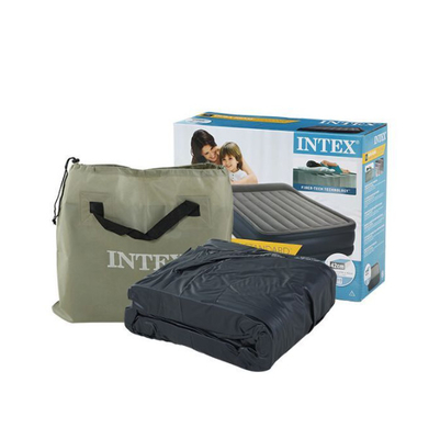 Electric Inflación colchón de aire de venta caliente Blowo Up Air cama suave Plush colchón de flujo duradero automático