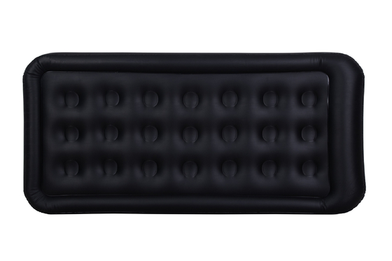 Cama de colchón de aire plegable eléctrico impermeable de PVC flocado personalizado