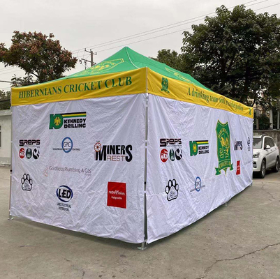 20 pies de aluminio exterior Hexagonal hasta la tienda de campaña Pop Up Canopy, plegable Gazebo tienda de campaña 3X3M, tamaño 3X6M