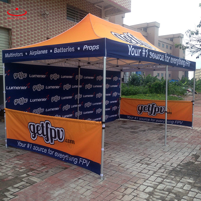 20 pies de aluminio exterior Hexagonal hasta la tienda de campaña Pop Up Canopy, plegable Gazebo tienda de campaña 3X3M, tamaño 3X6M