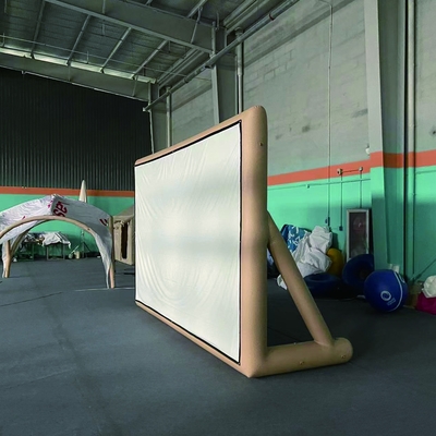 Pantalla trasera inflable Teatro exterior Cine comercial Gran pantalla de cine en venta