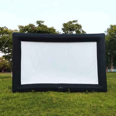 Pantalla de cine inflable para exteriores Gran venta de tamaño personalizado Pantalla de cine para exteriores Proyección trasera