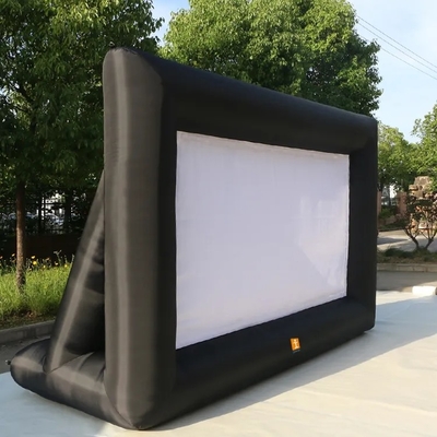 Pantalla de cine inflable para exteriores Gran venta de tamaño personalizado Pantalla de cine para exteriores Proyección trasera