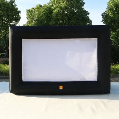 Pantalla de cine inflable para exteriores Gran venta de tamaño personalizado Pantalla de cine para exteriores Proyección trasera