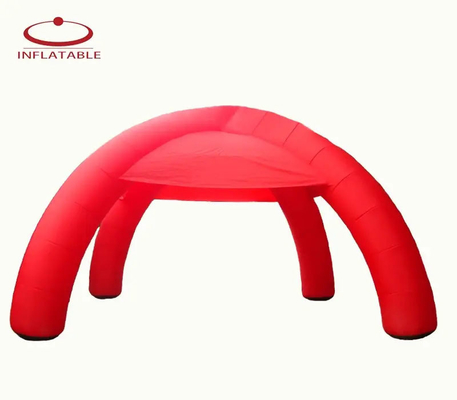 Fabricante Exposición de eventos de campamento al por mayor Tienda de araña inflable con impresión publicitaria