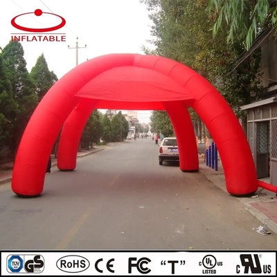 Fabricante Exposición de eventos de campamento al por mayor Tienda de araña inflable con impresión publicitaria