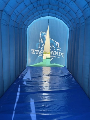 Tenda de túnel inflable resistente a los rayos UV