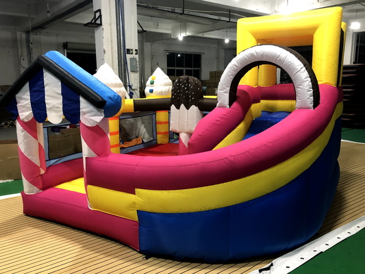 Castillo Comercial Inflable Retiro Inflable Casa de rebote para niños