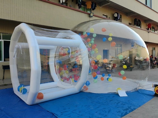 Casa de burbujas inflables gigantes al aire libre Tienda de burbujas inflables de 3 m