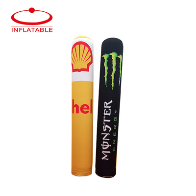 3.5m Columna de aire inflable Logotipo personalizado Luces publicitarias OEM