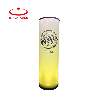 3.5m Columna de aire inflable Logotipo personalizado Luces publicitarias OEM