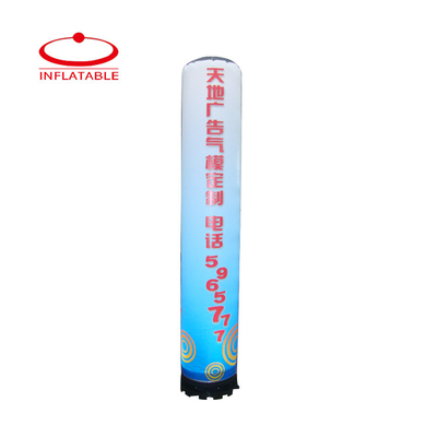 3.5m Columna de aire inflable Logotipo personalizado Luces publicitarias OEM