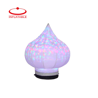 3.5m Columna de aire inflable Logotipo personalizado Luces publicitarias OEM