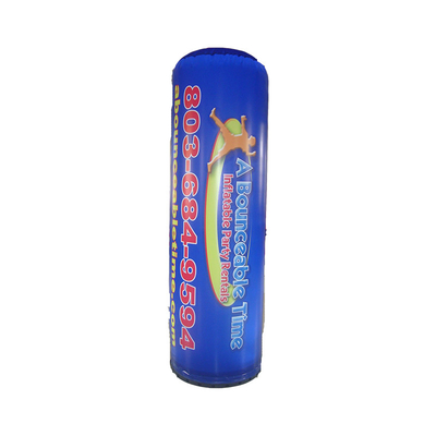 Logotipo personalizado Columna inflable 3.5m Publicidad clásica con luz