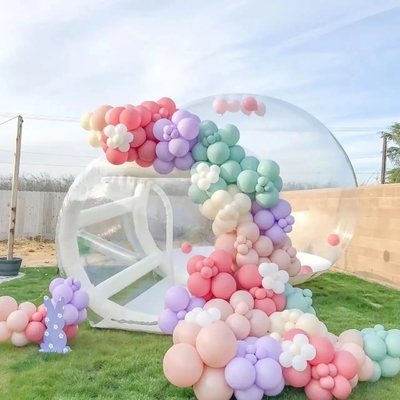Tenda de burbujas transparente inflable Casa de burbujas de 5 m con soplador